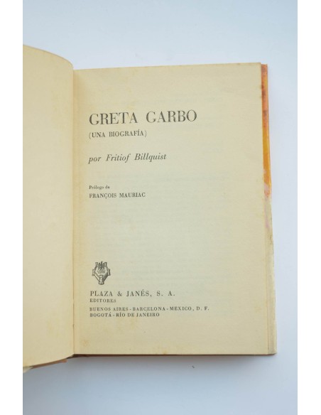Greta Garbo : una biografía