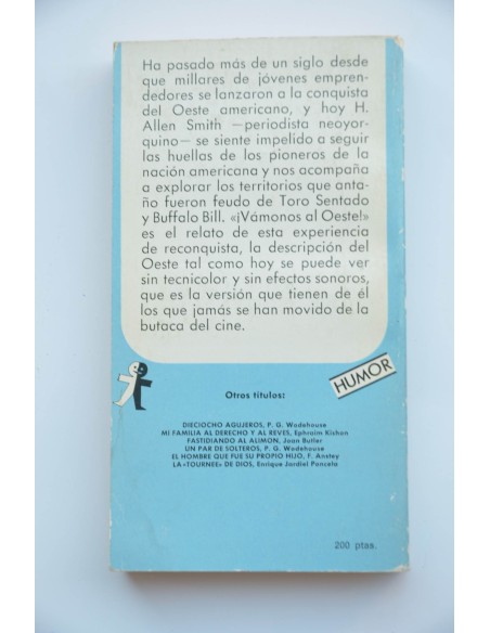¡Vámonos al oeste!