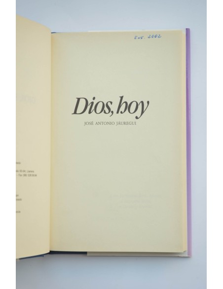 Dios, hoy