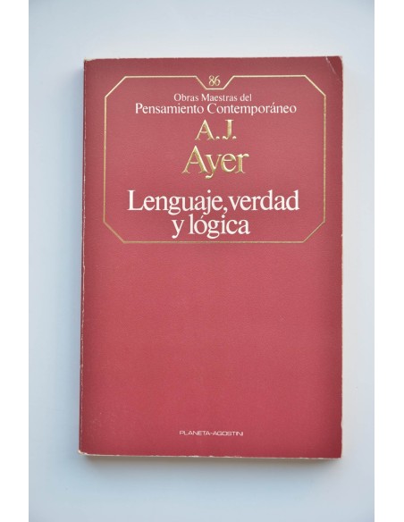 Lenguaje, verdad y lógica