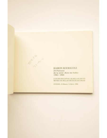 Ramón Rodríguez. 24 pinturas de las serie Kiss me baby, 1983