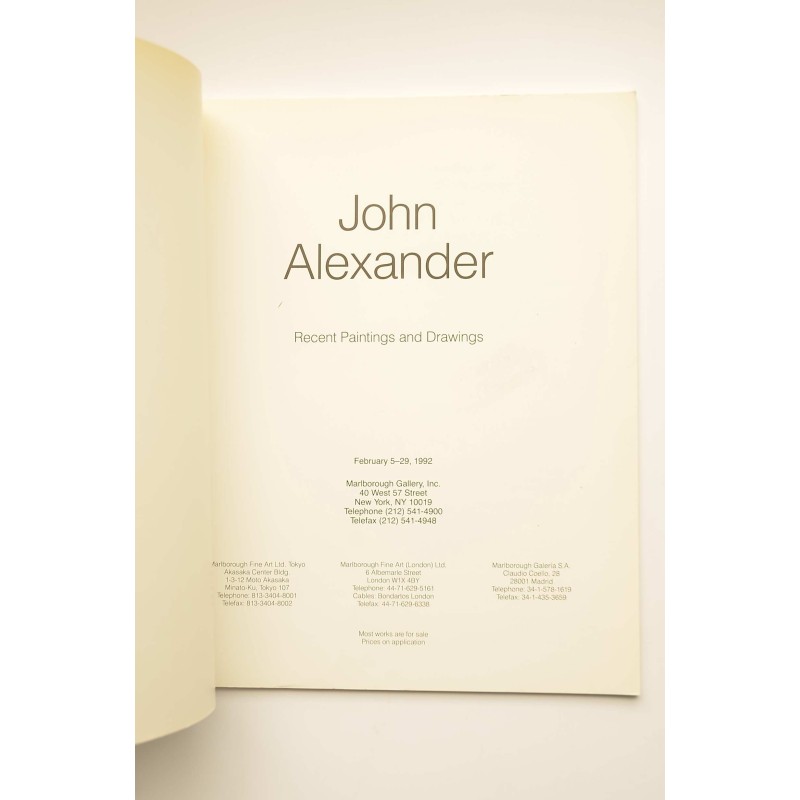 ohn Alexander : recent paintings and drawings :...