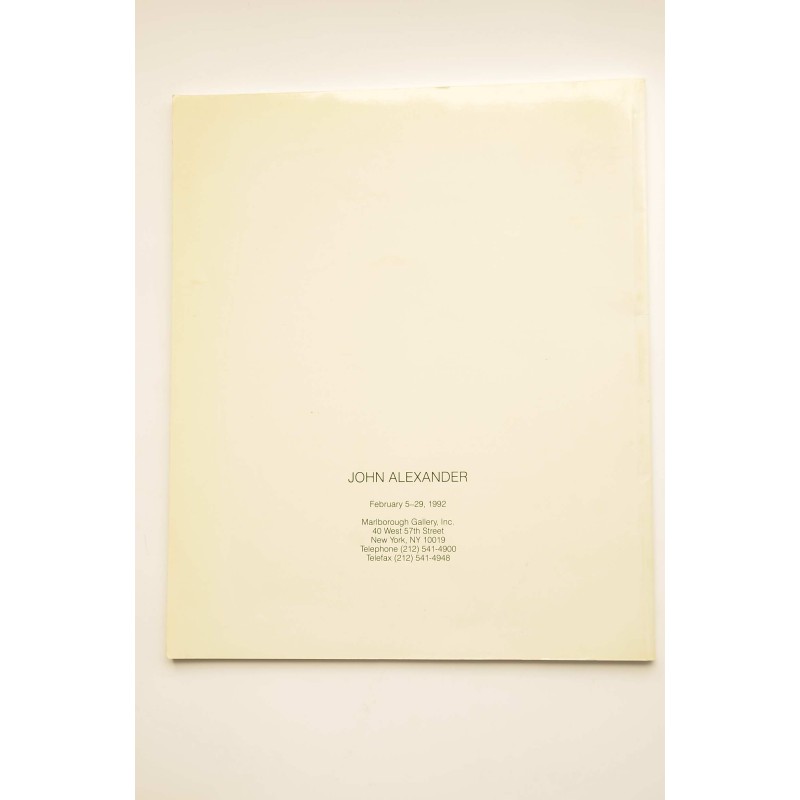 ohn Alexander : recent paintings and drawings :...