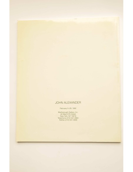 ohn Alexander : recent paintings and drawings : catálogo de exposiciones