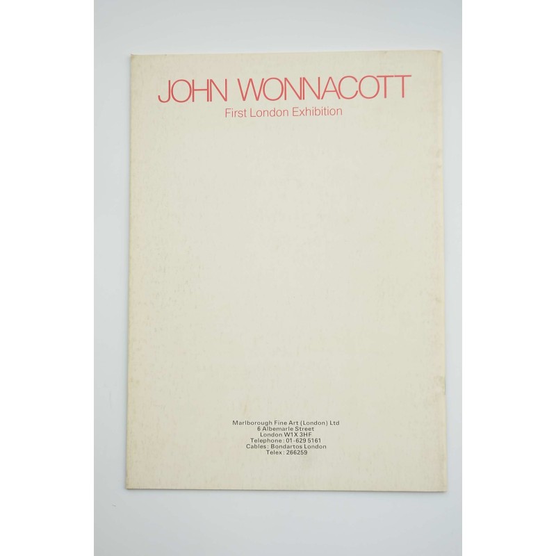 John Wonnacott : catálogo de exposiciones, 1981