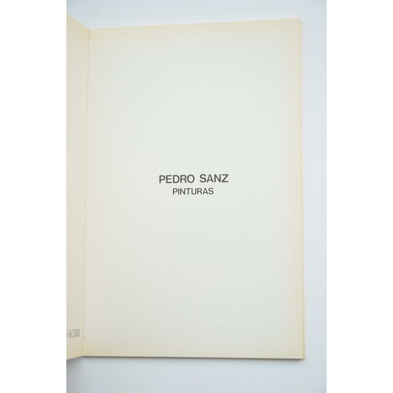 Pedro Sanz 1914-1978. Pinturas