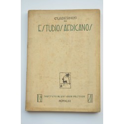 Cuadernos de Estudios Africanos. I