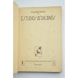 Cuadernos de Estudios Africanos. I 2