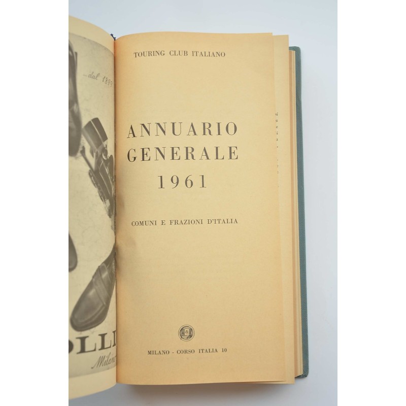 Anuario Generale 1961. Comuni e frazioni d'Italia