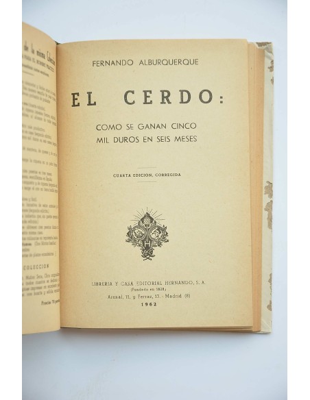El cerdo. Cómo se ganan cinco mil duros en seis meses