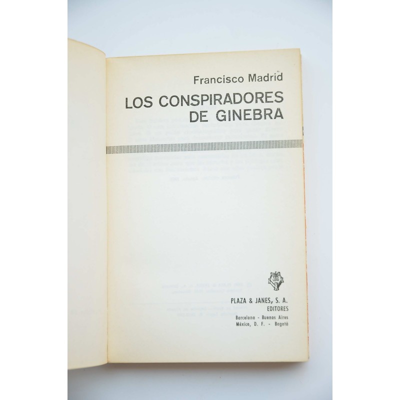 Los conspiradores de Ginebra