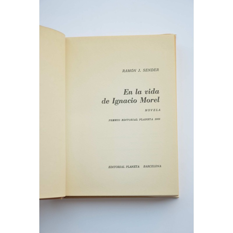 En la vida de Ignacio Morel