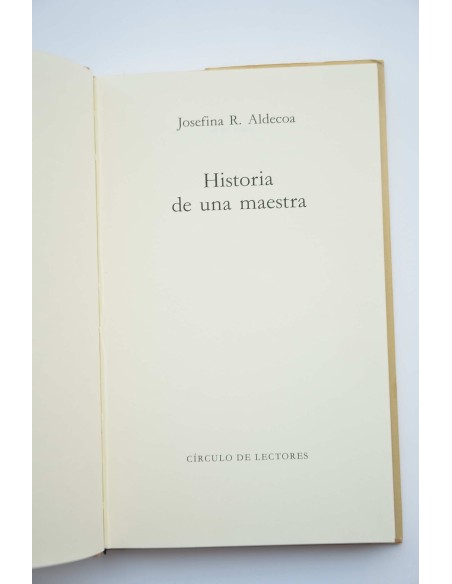 Historia de una maestra