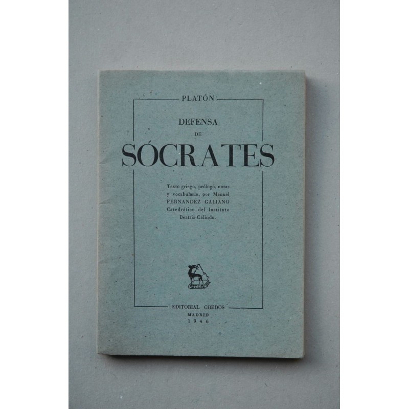 Defensa de Sócrates