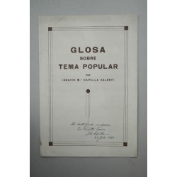 Glosa sobre tema popular