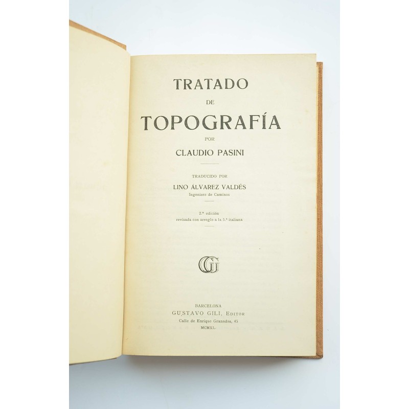 Tratado de topografía