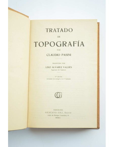 Tratado de topografía