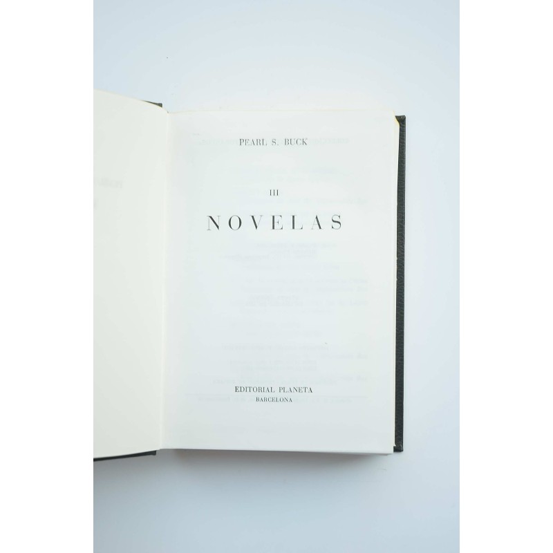 Novelas. Tomo III