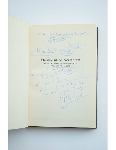 Tres grandes místicos hindues