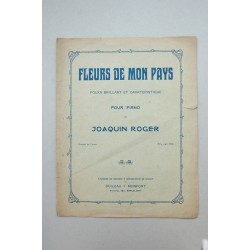 Fleurs de mon pays : polka brillant et carasteristique...