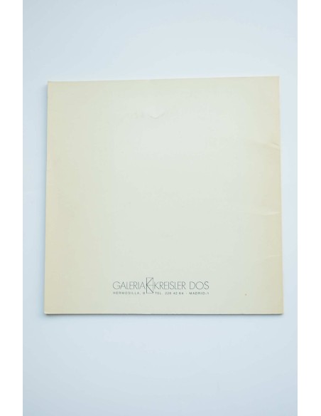 Villaseñor. Cátalogo de exposiciones, Galeria Kreisle Dos, 1997, Madrid