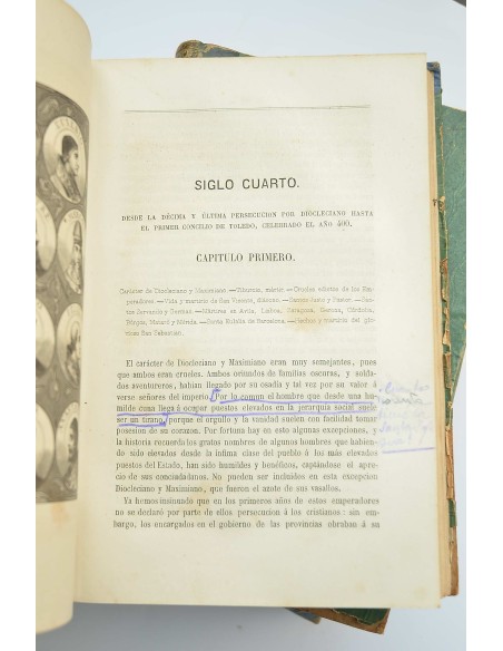 Historia de la Iglesia :  Desde su establecimiento hasta el pontificado de Pío IX