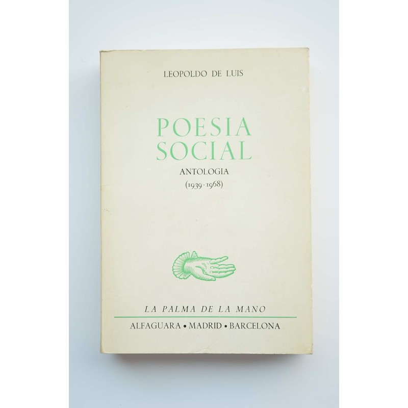 Poesía social. Antología (1939-1968)