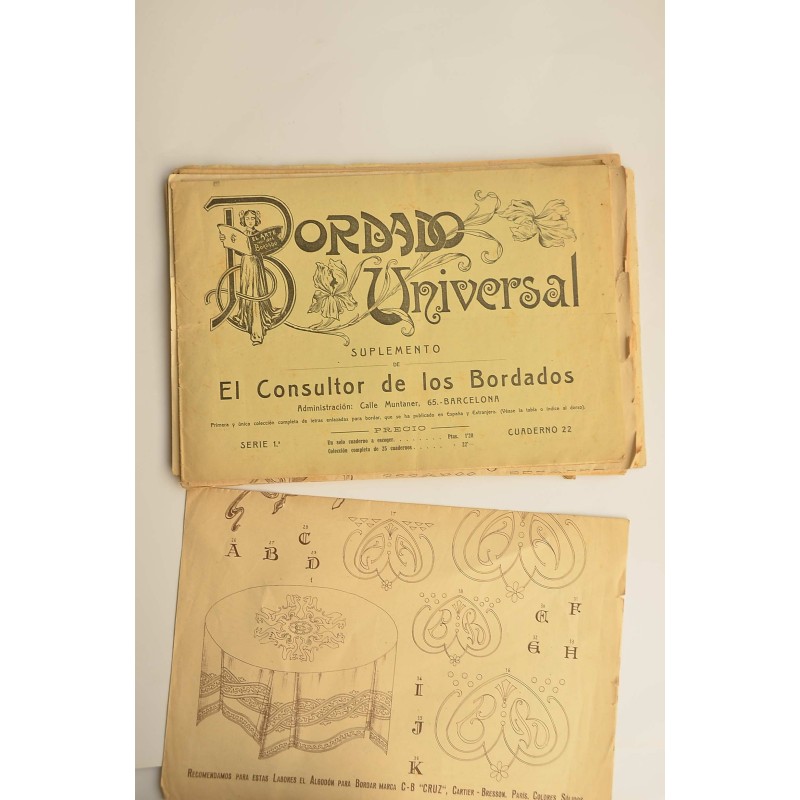 El consultor de los Bordados. Patrones y...
