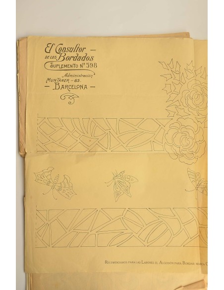 El consultor de los Bordados. Patrones y suplementos sueltos