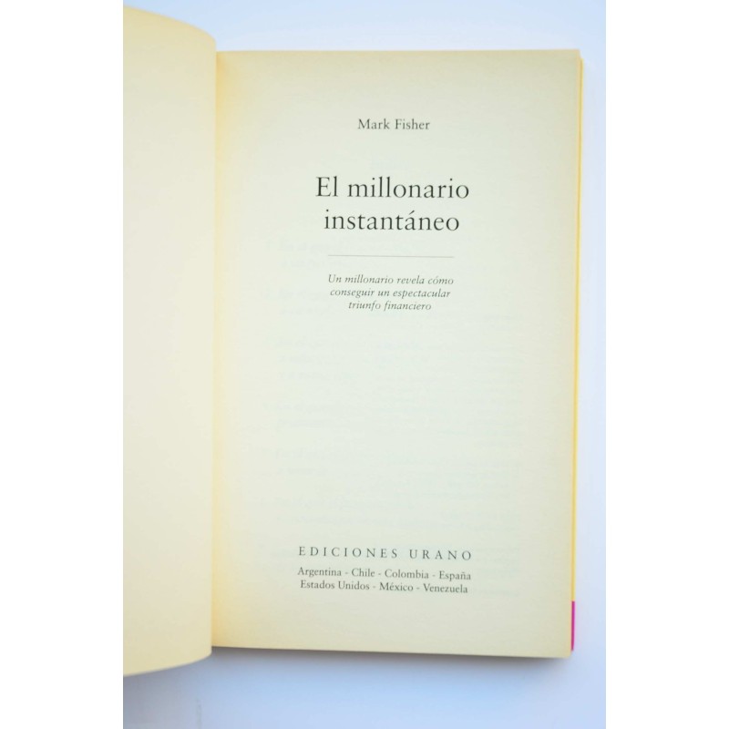 El millonario instantáneo
