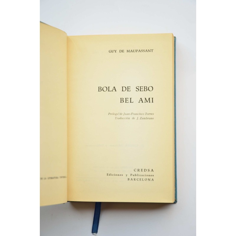 Bola de sebo - Bel Ami