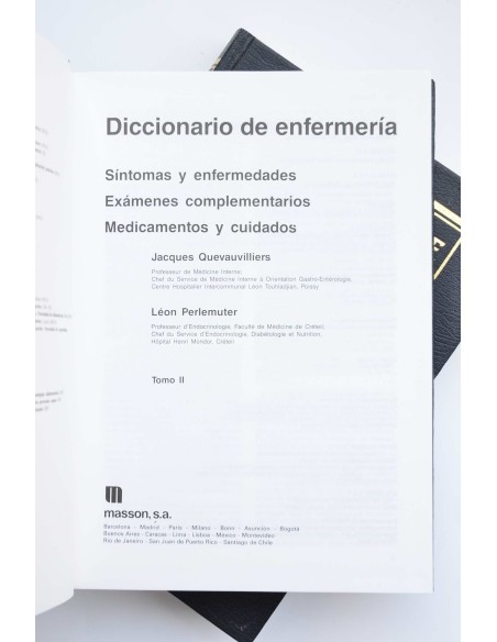 Diccionario de enfermería