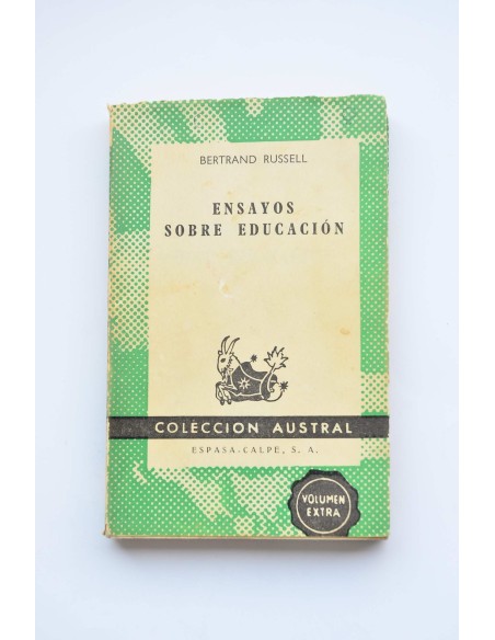Ensayos sobre educación. Especialmente en los años infantiles