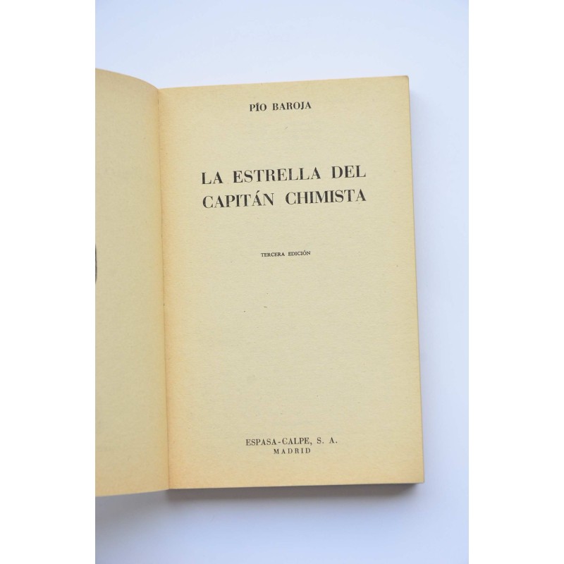 La estrella del Capitán Chimista