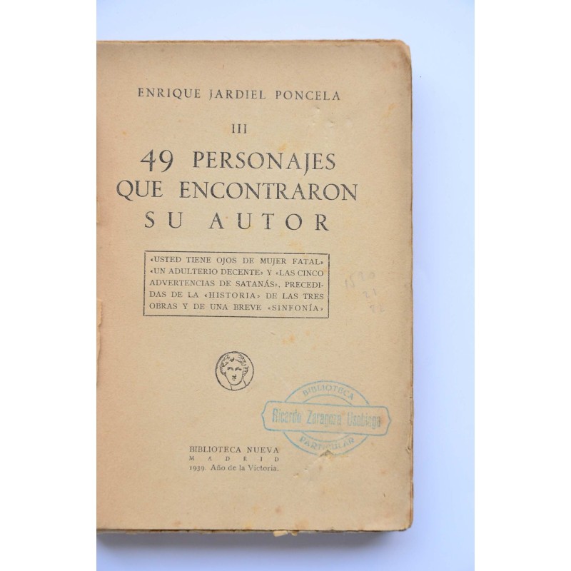 49 personajes que encontraron su autor