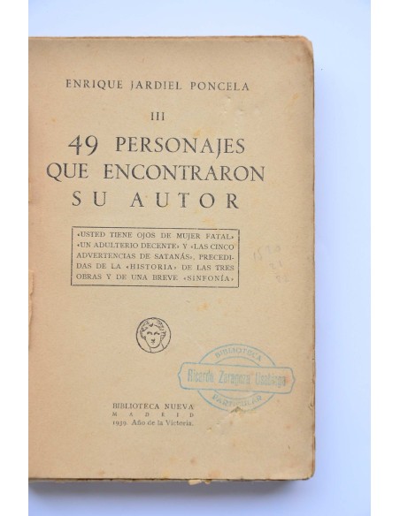 49 personajes que encontraron su autor
