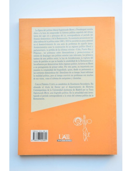 La frontera democrática del liberalismo. Segismundo Moret (1838-1913)