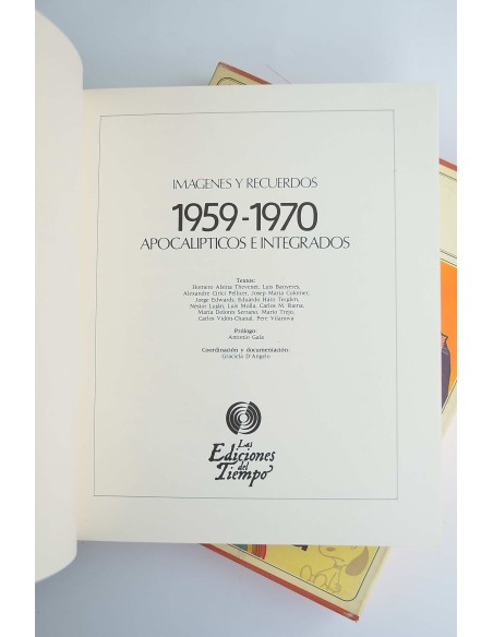 Imágenes y recuerdos. 1959-1970. Apocalípticos e integrados