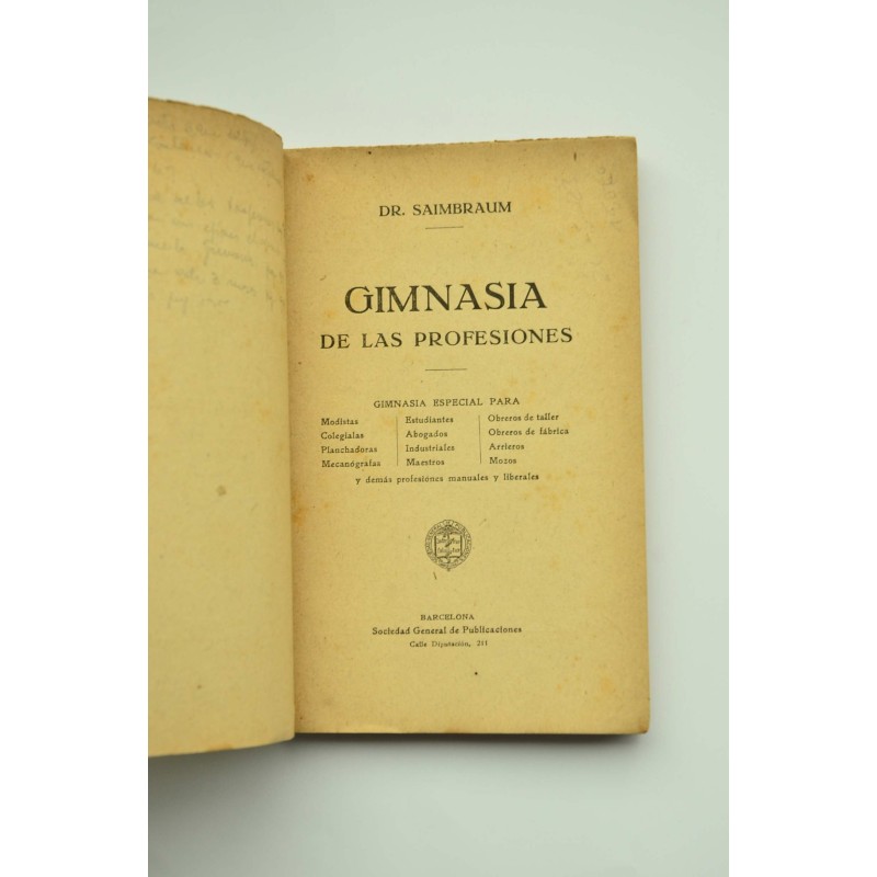 Gimnasia de las profesiones