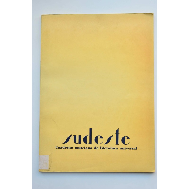 Sudeste. Cuaderno murciano de literatura universal (1930 - 1931)