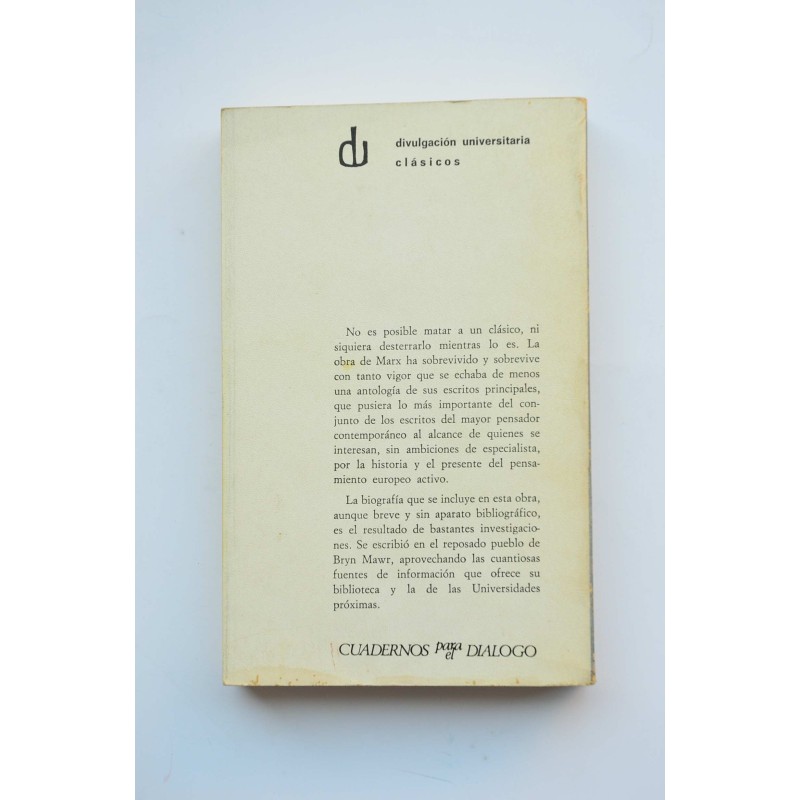 Antología de Marx