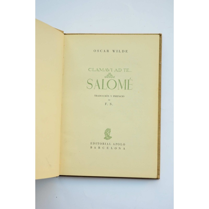 Clamavi ad te... -  Salomé