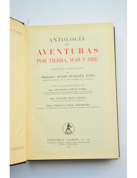 Antología de aventuras por Tierra, Mar y Aire