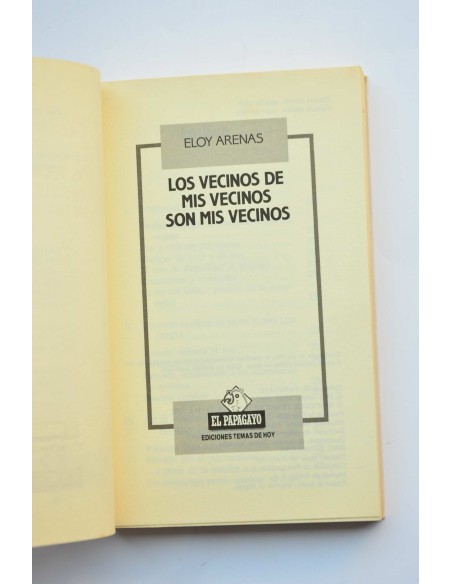 Los vecinos de mis vecinos son mis vecinos