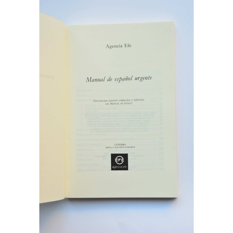 Manual del español urgente
