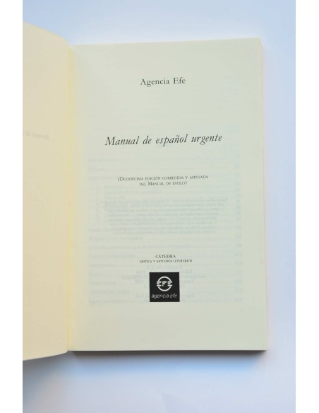 Manual del español urgente