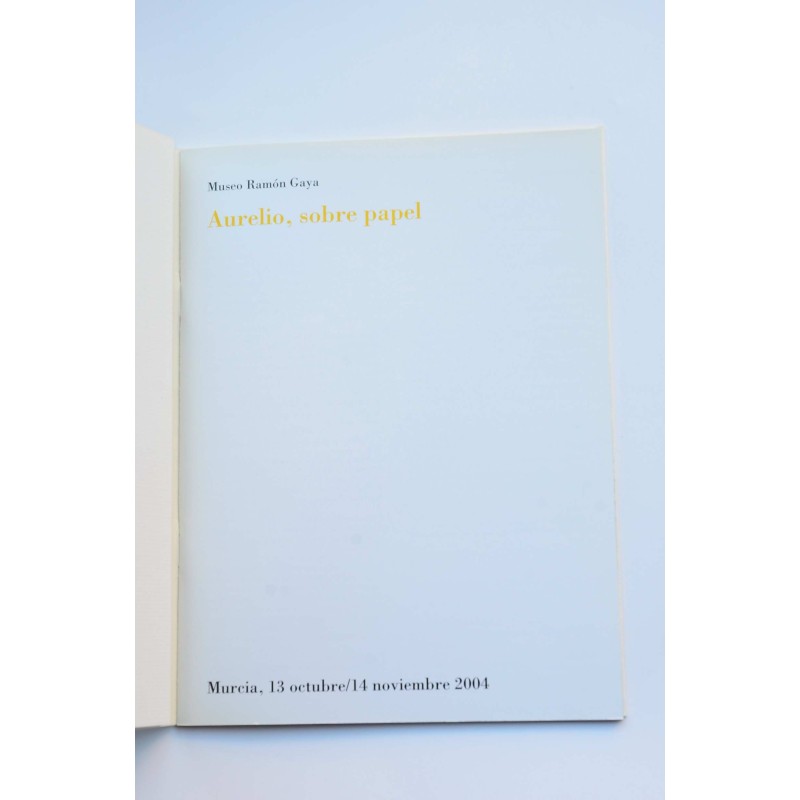 Aurelio, sobre el papel