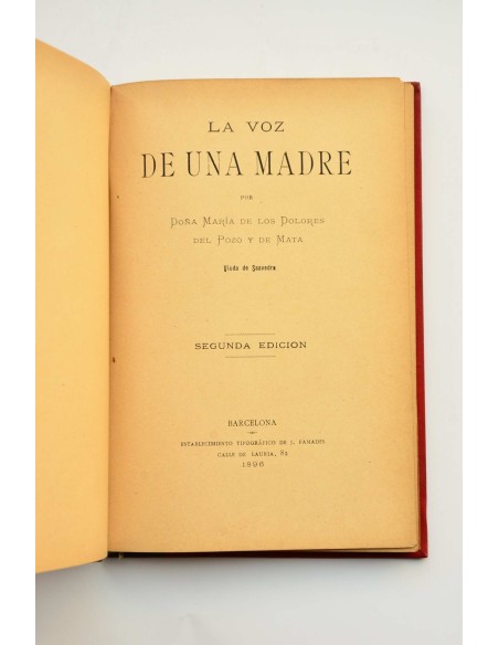 La voz de una madre