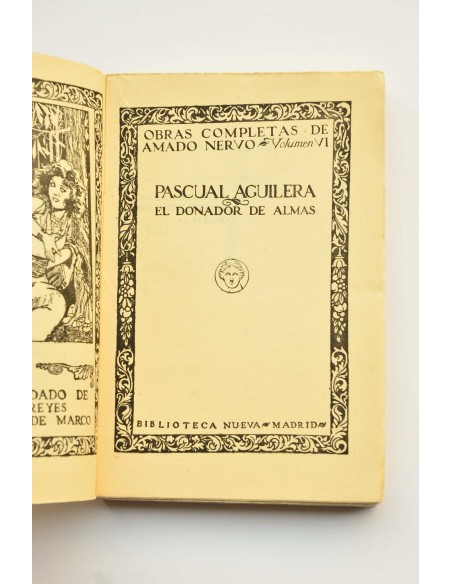 Pascual Aguilera , El donador de almas