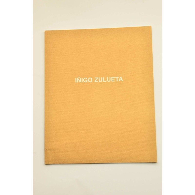 Iñigo Zulueta 2000. Catálogo de exposiciones